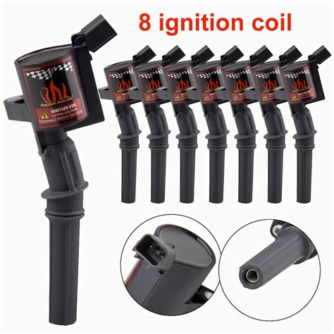 8 Pack Ignition Coil For Ford 46l 54l F 150 Xl F250 F550 4654l