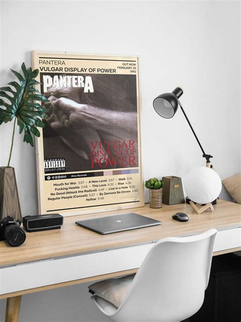 Pantera Poster Vulgar Display Of Power Poster 4 Color Metal Music