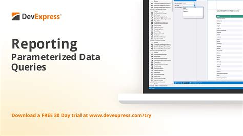 Reporting Filter Report Data On The Database Level Dynamically Using Parameterized Queries