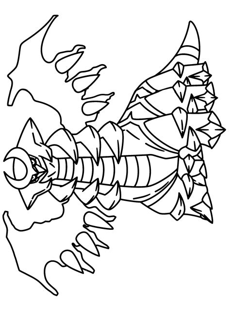 Legendary Pokemon Coloring Pages Giratina Clip Art Library 11310 The