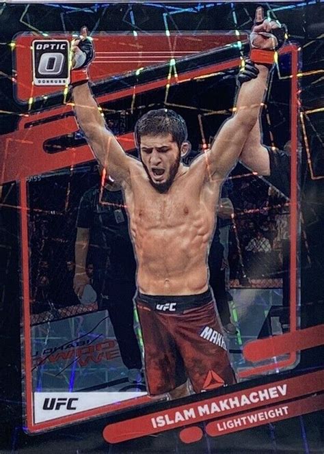 Islam Makhachev 2022 Optic UFC 12 Black Velocity 39 Price Guide