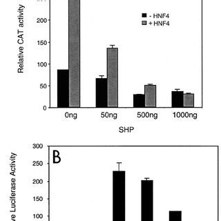 Repression Of HNF 4 Mediated Transactivation By SHP A Repres Sion