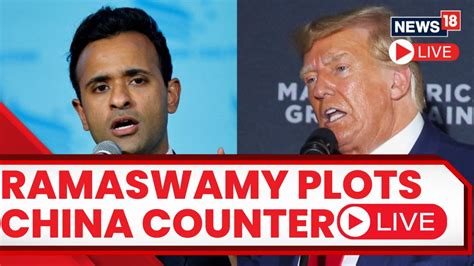 Vivek Ramaswamy Speech Live Vivek Ramaswamy Next To Trump With 13