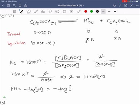 Solved Calculate The Ph Of Each Of The Following Solutions Ka And Kb