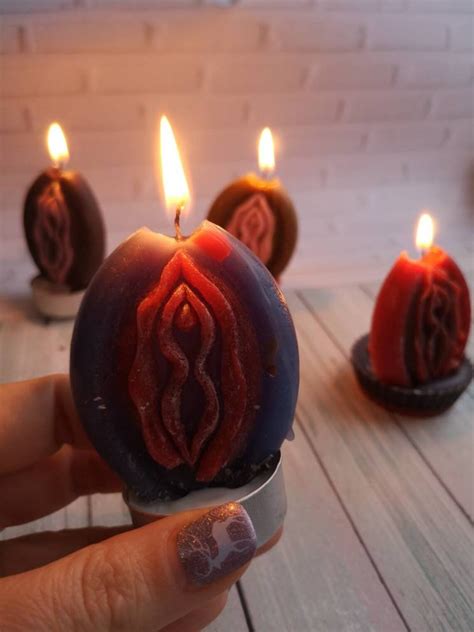 Candle Vagina Female Candle Vagina Organ Red Black Brown Etsy