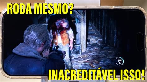 Qu O Bem O Iphone Pro Roda Resident Evil A Pro Gameplay Youtube