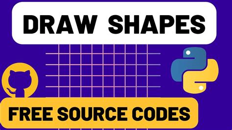 How To Draw Shapes Python Turtle Youtube