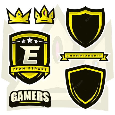 Premium Vector | Letter e esports gamers logo template creator for ...