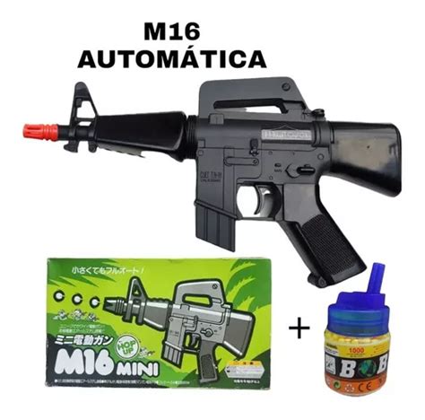 Arma Brinquedo Automatica Fuzil M Airsoft Bolinhas