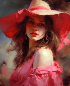 Digital Painting Portrait Woman Painting Beautiful Paintings