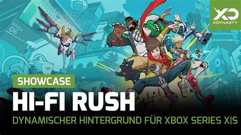 Xbox Series X S Dynamischer Hi Fi Rush Hintergrund Youtube