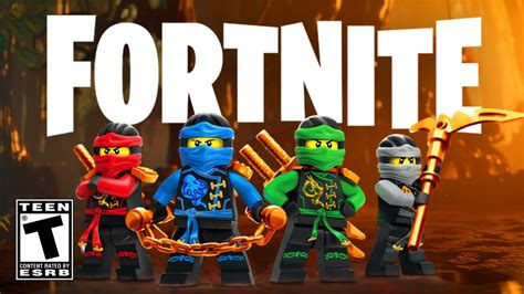 Fortnite And Lego Ninjago Full Leak Of Collab Free Skins Youtube