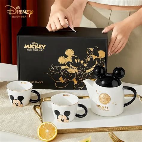 Disney Ceramic Teapot Gift Set Copo De Alta Temperatura Pote De Luxo