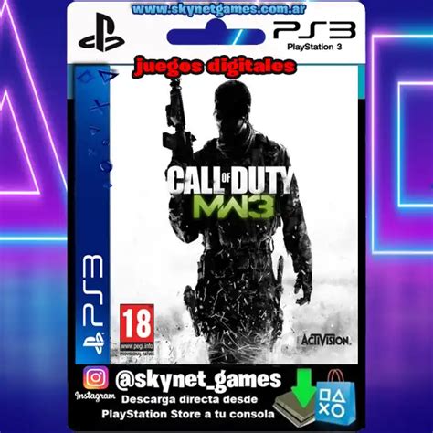 Call Of Duty Modern Warfare 3 Ps3 Digital Skynet Games