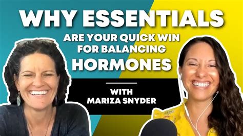 Why Essential Oils Are Your Quick Win For Balancing Hormones Dr Mariza Snyder And Dr Mindy