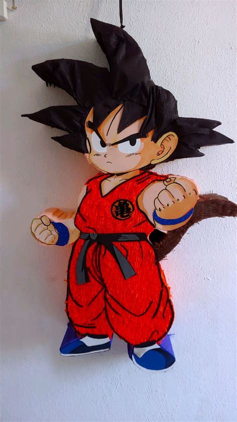 piñata de goku lapiñateriadeadriana piañtas 100 atersanales Piñata