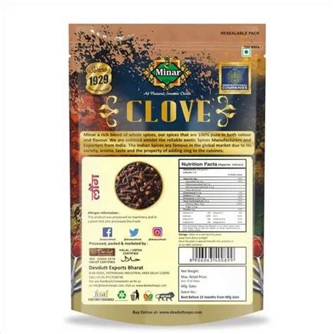 Brown Whole Minar Organic Dry Cloves Packaging Size Kg At Rs