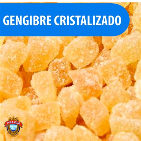 Na Laticinios Piramide Tem Gengibre Cristalizado Puro G