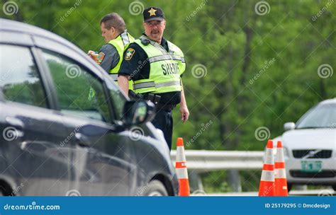 Dwi Check Point Editorial Image Image 25179295