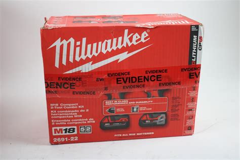 Milwaukee Compact Drill And Compact Driver Combo Kit | Property Room