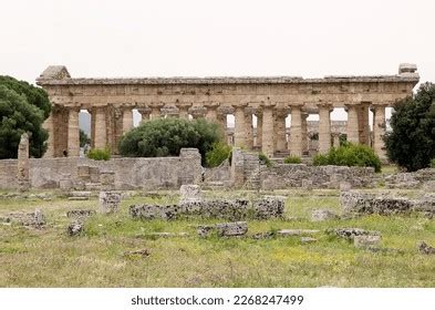 Neptune Temple Poseidon Temple Second Temple Stock Photo 2268247499