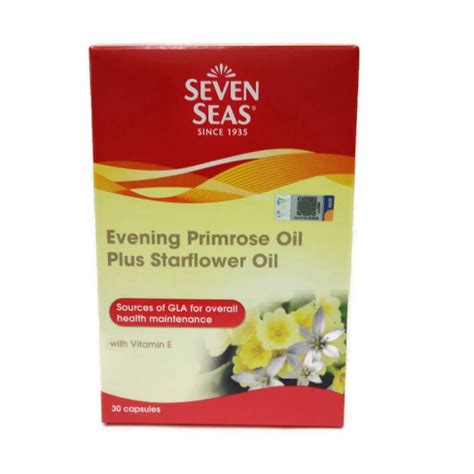 SEVEN SEAS EVENING PRIMROSE OIL PLUS STARFLOWER OIL 1000MG WITH VITAMIN