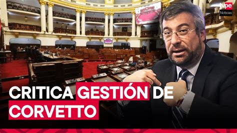 Congresista Cueto se mostró a favor de la no continuidad de Piero