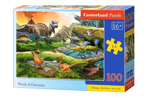 Castorland Puzzle Wiat Dinozaur W El Castorland Sklep