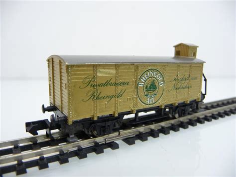 Arnold N 4259 Wärmeschutzwagen mit Brhs 2 achsig RHEINGOLD ALT Kupsch