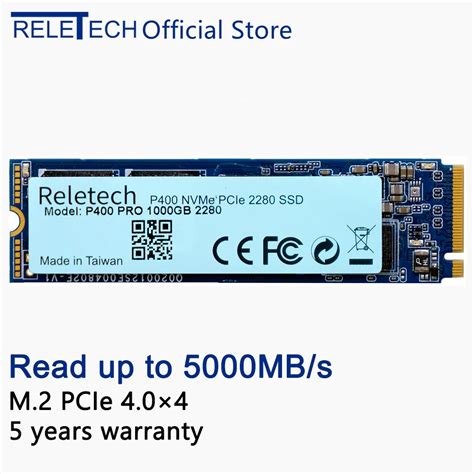 Reletech M 2 P400 Pro Ssd Nvme Pcie 4 0 4 1000gb 2000gb 2280 5000 Mb