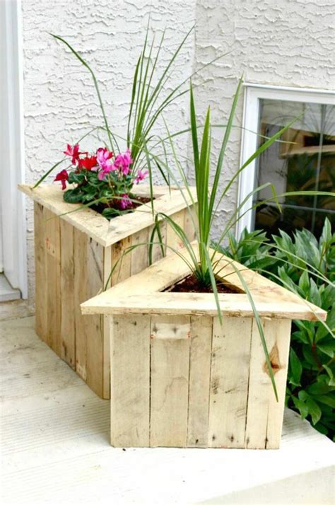 Incre Bles Ideas Sobre Maceteros Y Jardineras Con Palets Hechos A Mano