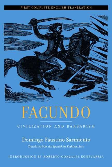 Facundo by Domingo Faustino Sarmiento - Paperback - University of ...