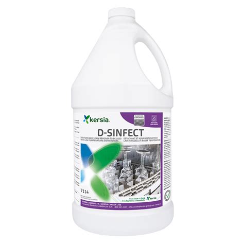 D SINFECT Sanitizer And Stain Remover To Be Used With Low Temperature