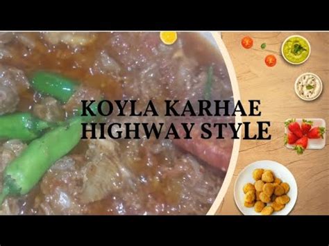 Highway Style Motton Koyla Karahi Recipe By Zohrab YouTube