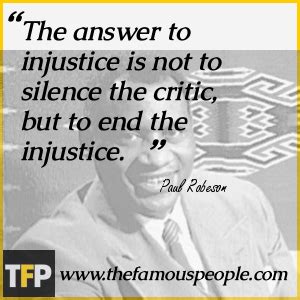 Paul Robeson Quotes. QuotesGram