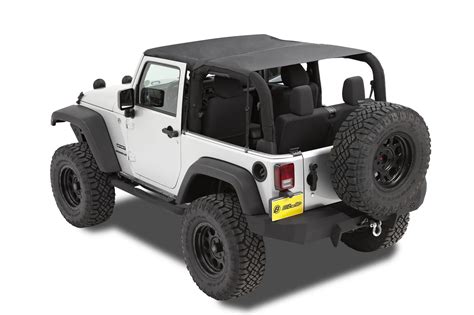 Bestop Header Safari Bikini Top For Jeep Wrangler Jk