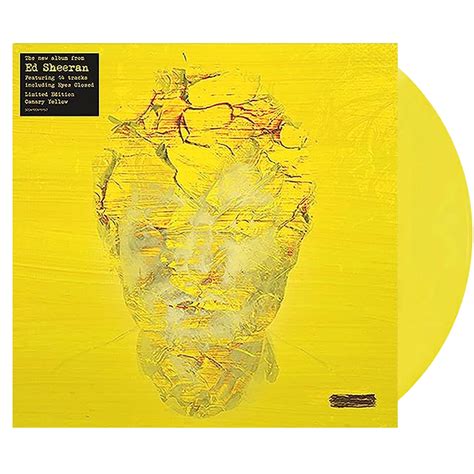 Ed Sheeran Subtract Yellow Vinyl