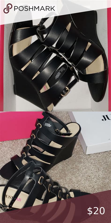 Gladiator Wedge Sandals | Black wedge shoes, Womens shoes wedges ...