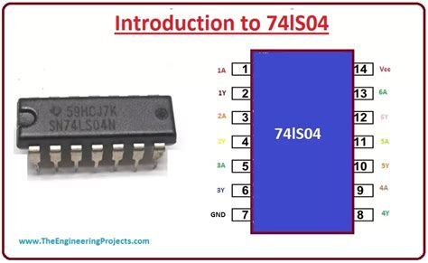 All About 74ls04 Hex Inverter Gates Datasheet Specifications And More