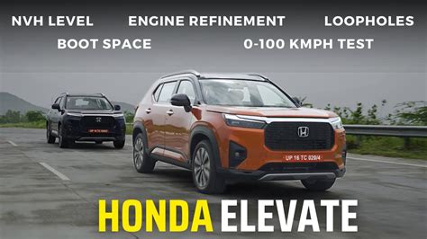 Honda Elevate First Drive Review Price Features Engine Ride Handling