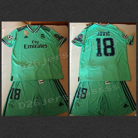 Jual Jersey Real Madrid 3rd Away Celana 2019 2020 Official Cetak