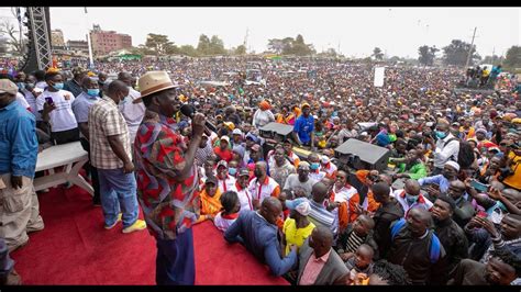 Azimio La Umoja Raila Odinga Full Speech At Kamukunji Grounds Youtube