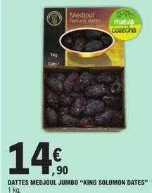 Promo Dattes Medjoul Jumbo Chez E Leclerc