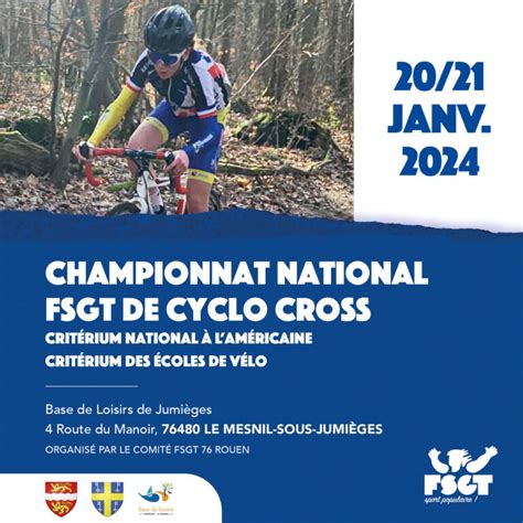 R Sultats Du Championnat Fsgt De Cyclocross Fsgt