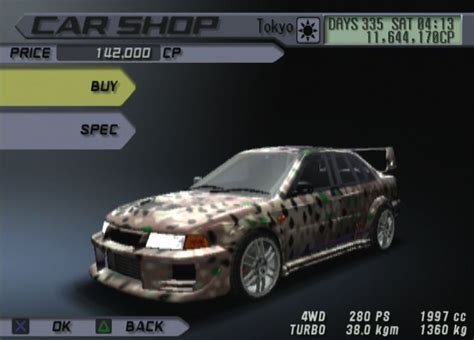 IGCD net Mitsubishi Lancer Evolution V in Shutokō Battle 01