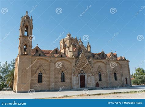 Christian Church Saint Mary Lysi Village Cyprus Stock Image Image