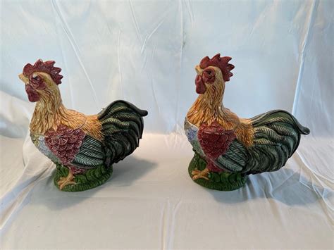 Ceramic Roosters Estatesales Org