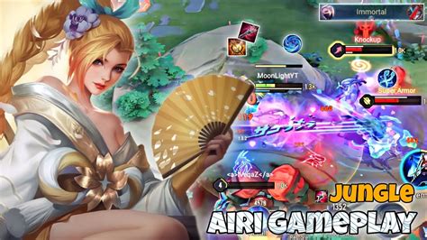 Airi Jungle Pro Gameplay Intense Match Hard Carry Arena Of Valor