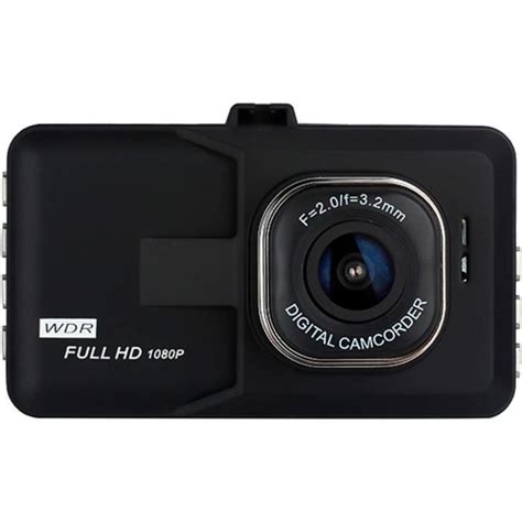 Enregistreur De Conduite Dvr De Voiture De Cam Ras De Tableau De Bord