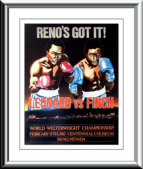 Sugar Ray Leonard Vs Bruce Finch Onsite